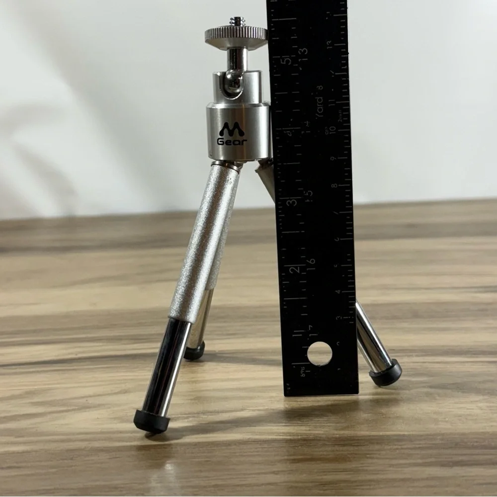 M Gear Tabletop Mini Universal Camera Tripod Ball Head Telescoping Legs
